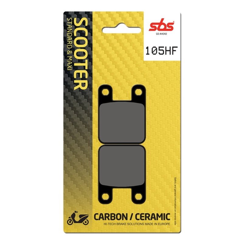 DERBI ATLANTIS 50 (1999- ) DELANTERA PASTILLAS FRENO SBS DERBI ATLANTIS 50 (1999- ) DELANTERA PASTILLAS FRENO SBS